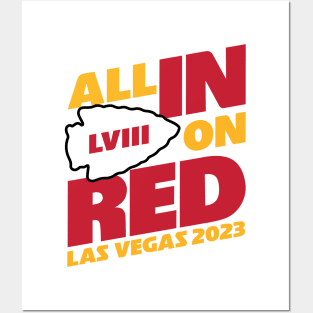 All In On Red Posters and Art